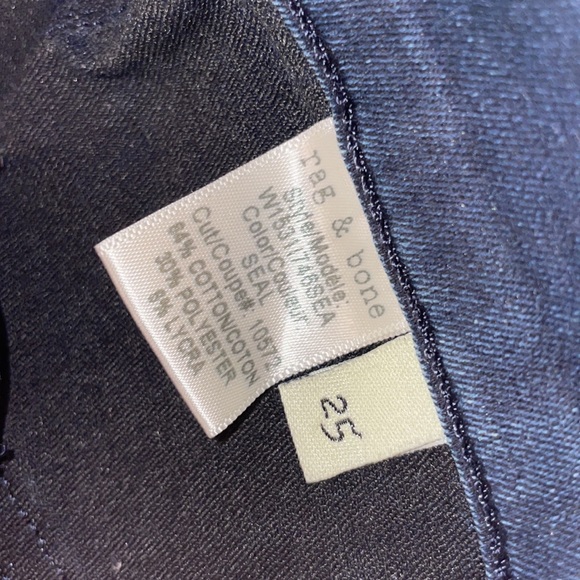 Rag & Bone / JEAN Zipper Capri Size 25 - Picture 7 of 7